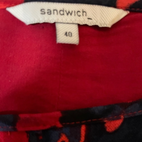 Sandwich_ Blurred Dot Patterned Dress Medium - Picture 6 of 8